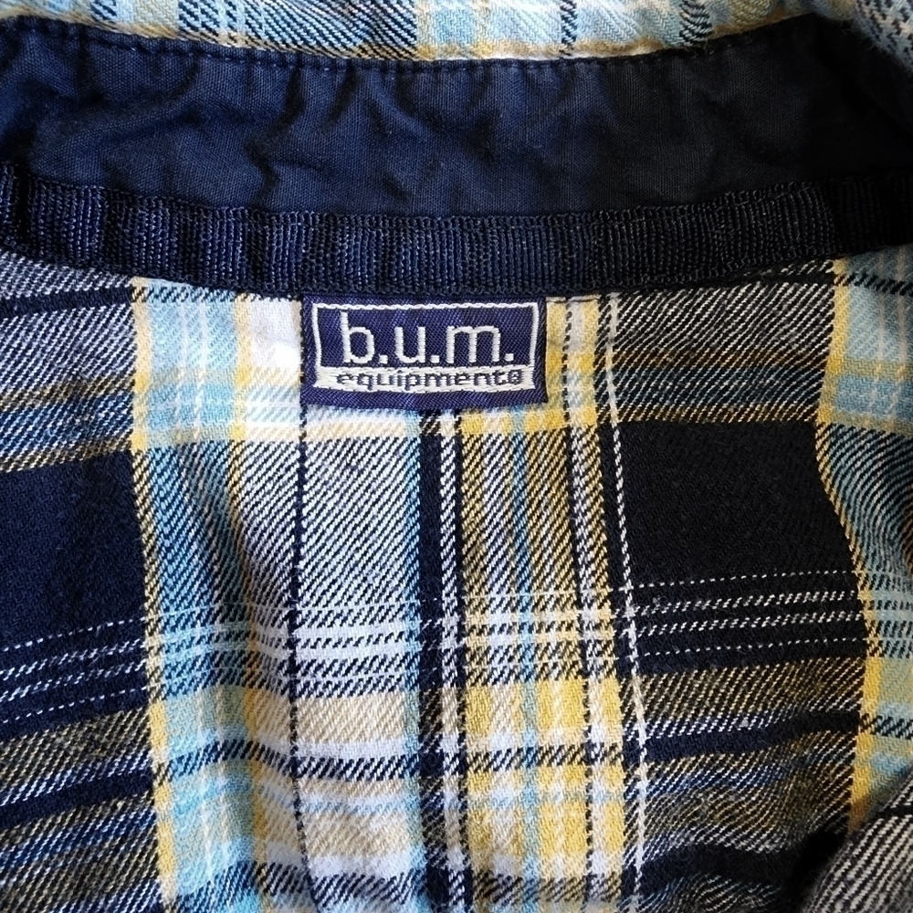 3/$15 B.U.M. Equipment Kid's Flannel Plaid Shirt - Small - Picture 5 of 7
